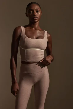 Acadia Legging - Heather Mauve