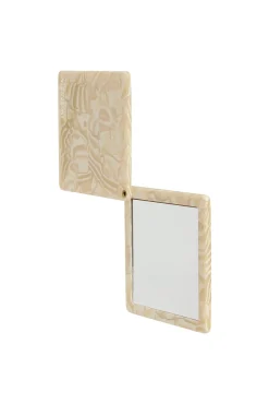 Acklins Mirror - Ivory Swirl