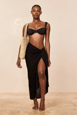 Amalfi Sarong - Black