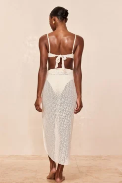 Andros Sarong - Ivory Crochet