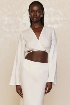 Azores Top - White Linen