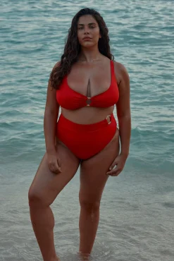 Barbuda Top - Chili Pepper