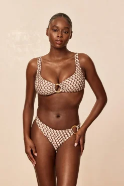 Barbuda Top - Husk Geo