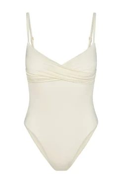 Bordeaux Moderate One Piece - Ivory