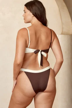 Bordeaux Top - Espresso/Ivory