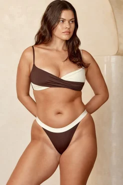 Bordeaux Top - Espresso/Ivory