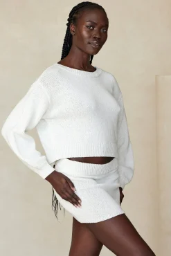 Brampton Island Sweater - White