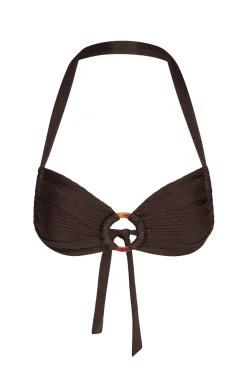 Bronte Top - Espresso Wide Rib