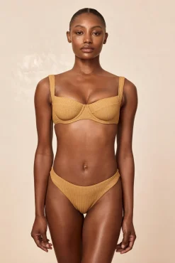 Byron Bottom - Antique Gold Lurex Rib