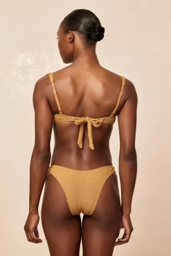 Byron Bottom - Antique Gold Lurex Rib