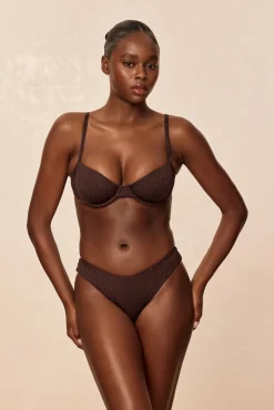 Byron Bottom - Espresso Wide Rib