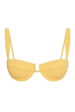 Cala Roja Top - Honey Crinkle