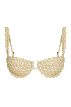 Cala Roja Top - Ivory Geo