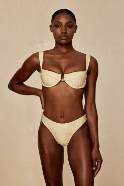 Cala Roja Top - Ivory Geo