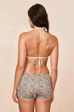 Cali Short - Black Gingham