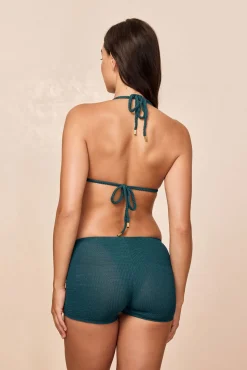 Cali Short - Evergreen Crinkle