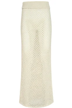 Cape May Skirt - Ivory Crochet