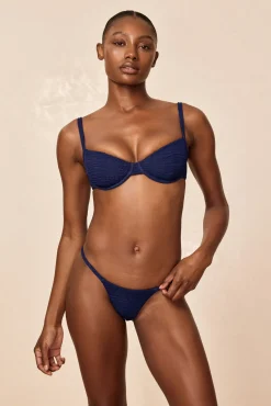 Capri Top - Midnight Crinkle