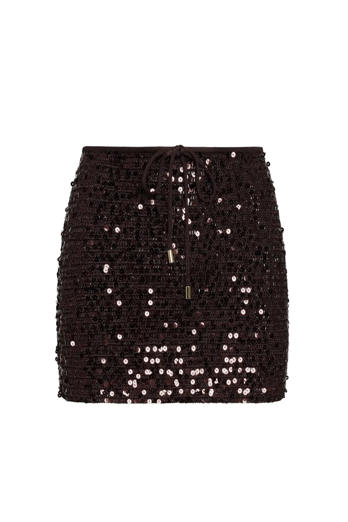Cartagena Skirt - Espresso Sequin