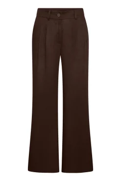 Casablanca Pants - Espresso Linen