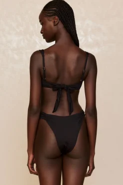 Clovelly High Leg Bottom - Black