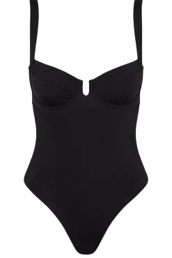Clovelly One Piece - Black