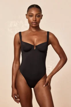 Clovelly One Piece - Black