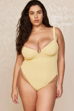 Clovelly One Piece - Honey Crinkle