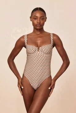 Clovelly One Piece - Husk Geo