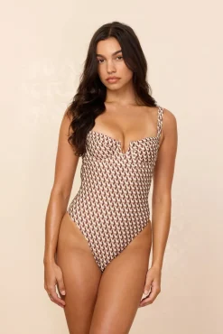 Clovelly One Piece - Husk Geo