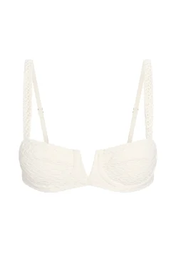 Clovelly Top - Ivory Crochet