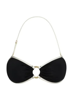 Costa Rica Top - Black/Ivory