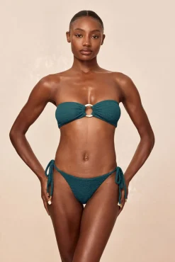 Costa Rica Top - Evergreen Crinkle