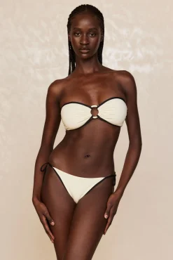 Costa Rica Top - Ivory/Black