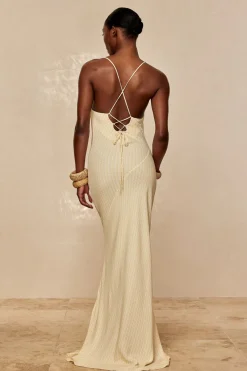 Cote D'azur Dress - Ivory Geo