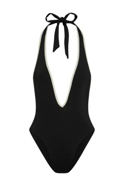 Cyprus One Piece - Black/Ivory