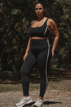 Denali “The Devin Bra” - Black/Ivory