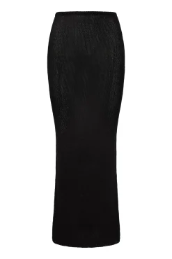 Fontelina Skirt - Black Open Knit