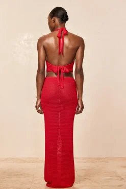 Fontelina Skirt - Chili Pepper Lace Crochet