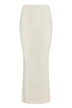 Fontelina Skirt - Ivory Open Knit