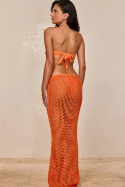 Fontelina Skirt - Tangerine Petit Crochet