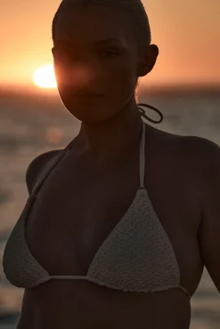 Hanalei Top - Ivory Crochet