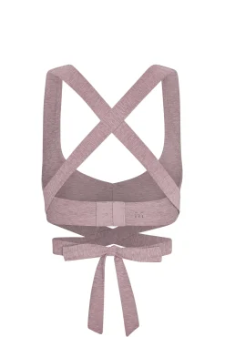 Hudson Bra - Heather Mauve