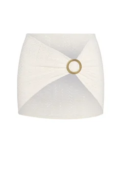 Jamaica Sarong - Ivory Crochet