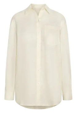 La Jolla Linen Shirt - Ivory Linen