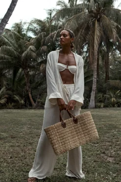 Lake Como Woven Bag - Large