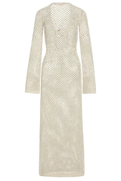 Montego Dress - Ivory Chunky Crochet