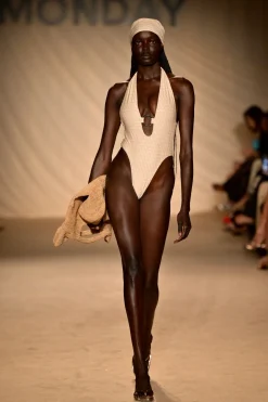 Montego One Piece - Ivory Geo