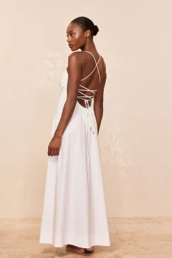 Montpellier Dress - White