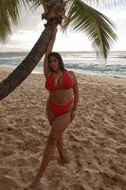 Morocco Top - Chili Pepper Crinkle